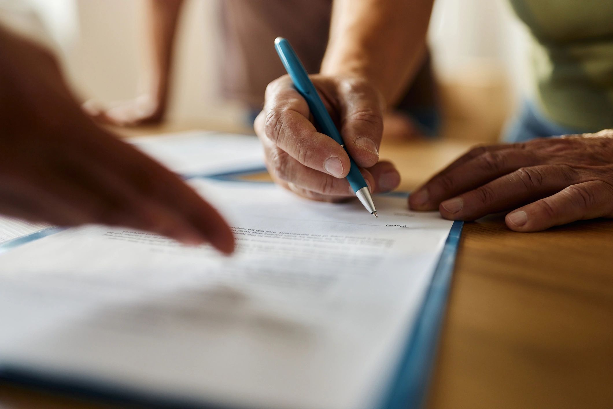 estate planning document signing